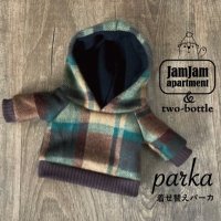 jam jam apartment☆着せ替えパーカ(型紙／仕様書あり）