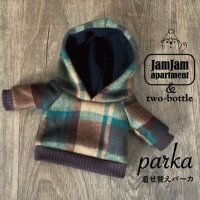 jam jam apartment☆着せ替えパーカ(型紙／仕様書あり）