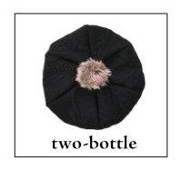 two-bottle☆ニットベレー帽 4サイズセット (型紙／仕様書あり）