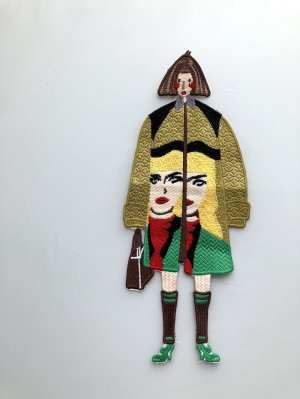 画像6: セレクトワッペン☆縫い付けタイプ・女の子BIG刺繍ワッペン