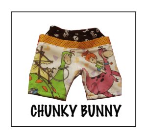 画像1: CHUNKY BUNNY☆ヒップハンガーハーフパンツ (型紙／仕様書あり）