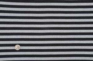 画像1: セレクト生地：ボーダー両面ニット