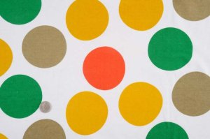 画像1: セレクト生地：【難あり】大玉裏毛（レッド×マスタード）