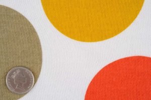 画像2: セレクト生地：【難あり】大玉裏毛（レッド×マスタード）