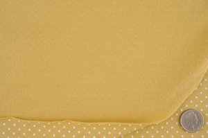 画像3: セレクト生地：ストレッチ天竺ピンドット（カラシ）