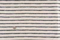 セレクト生地：リバーシブルボーダースラブMIX裏毛（オフ／ブラック）