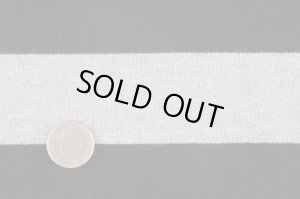 画像2: セレクト生地：度詰め天竺ワイドボーダー（グレー／ブラック）65cmカットクロス