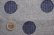 画像2: セレクト生地：アクリル混裏起毛・水玉ニット（グレー×ブルー）60cmカットクロス (2)