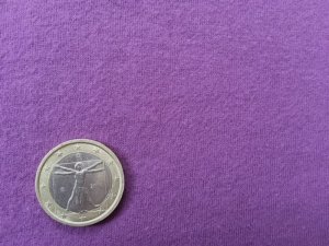 画像1: セレクト生地：【特価】カラフル天竺G（パープル）1mカットクロス