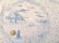 画像1: セレクト生地：森の湖柄天竺（オフ／ブルー）75cmカットクロス (1)