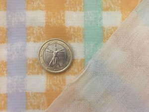 画像3: セレクト生地：クレヨンチェック柄キルトニット（イエロー）