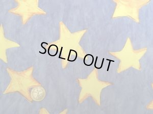 画像1: セレクト生地：スター柄（パープル／イエロー）