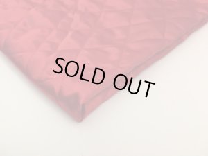 画像5: セレクト生地：サテンキルティング（赤）35cmカットクロス