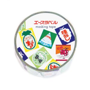 画像2: マスキングテープ： 販促くだもの(1)（幅15mm×3m巻）