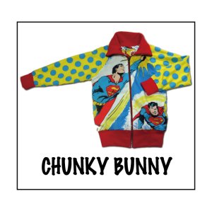 画像1: CHUNKY BUNNY☆3collarリバーシブルジャージ  (型紙／仕様書あり）