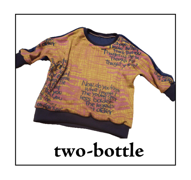 two-bottle☆モモンガプル (型紙／仕様書あり）